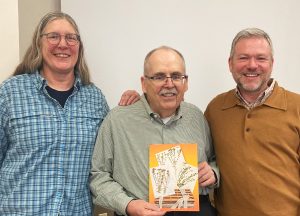 Mark Wetter with Mary Ann Feist and Ken Cameron